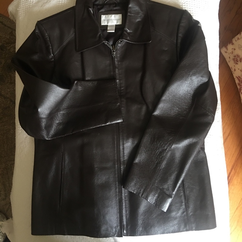 Leather jacket